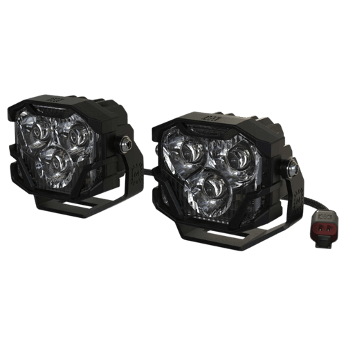 4B HXB LED PODS SPOT/WHITE SET