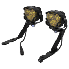 4B A-PILLAR BRACKETS SILVER/SIERRA 07-13