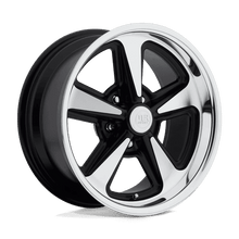 Cargar imagen en el visor de la galería, U109 17X9 5X4.75 MT-BLK-MACH 08MMU109 17X9 5X4.75 MT-BLK-MACH 08MMWheelRotiformggcracingU109 17X9 5X4