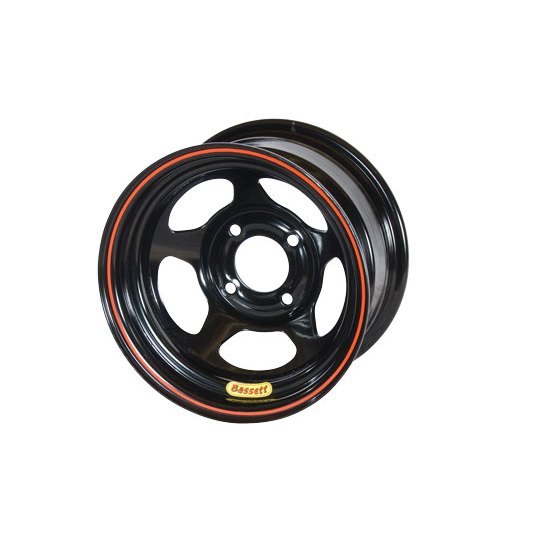 Bassett Wheel 13x8 4x4.25in 3in BS Black