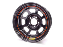 Cargar imagen en el visor de la galería, Bassett 15x7 5x5 3.75in BS Black Rolled Wheel