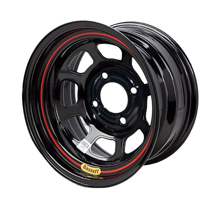 Bassett Wheel 15in x 7in 4x100mm Black