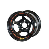 Bassett Wheel 15x8 5x5 3in Armor Edge Black