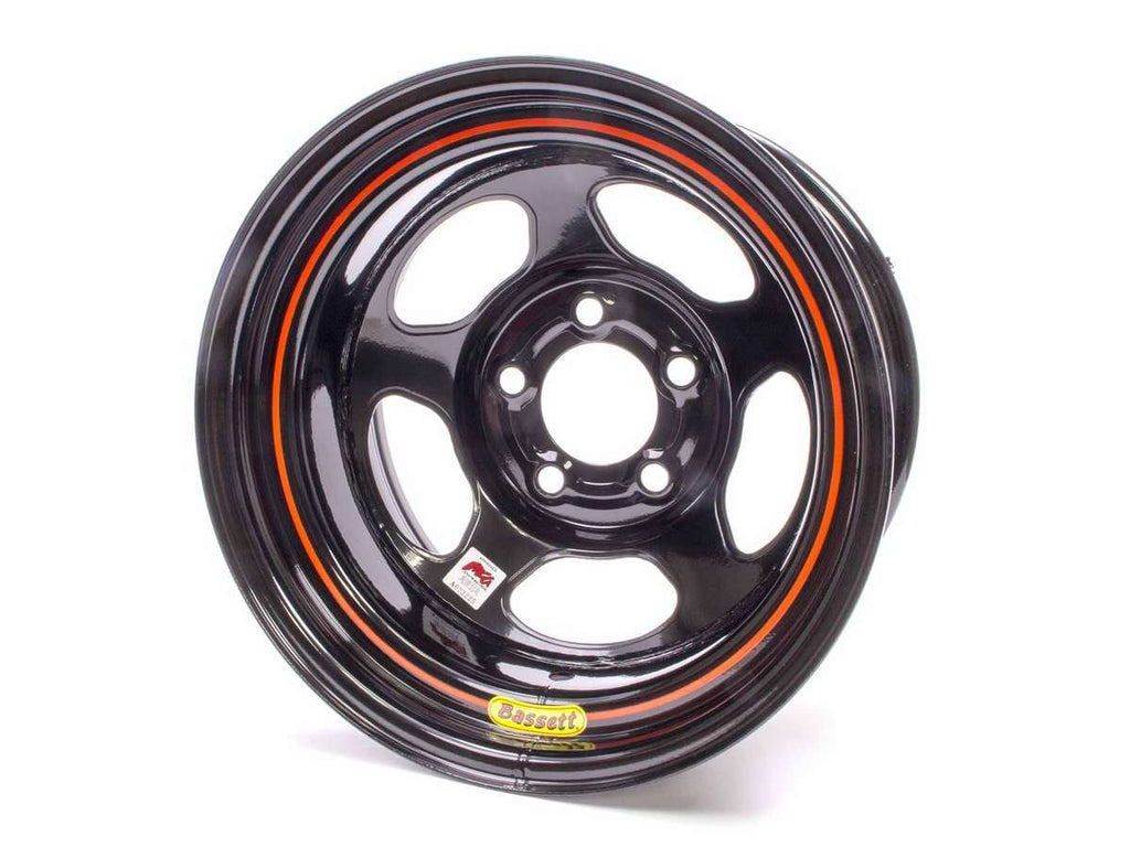 Bassett 15x8 IMCA Black Inertia  5x4.75