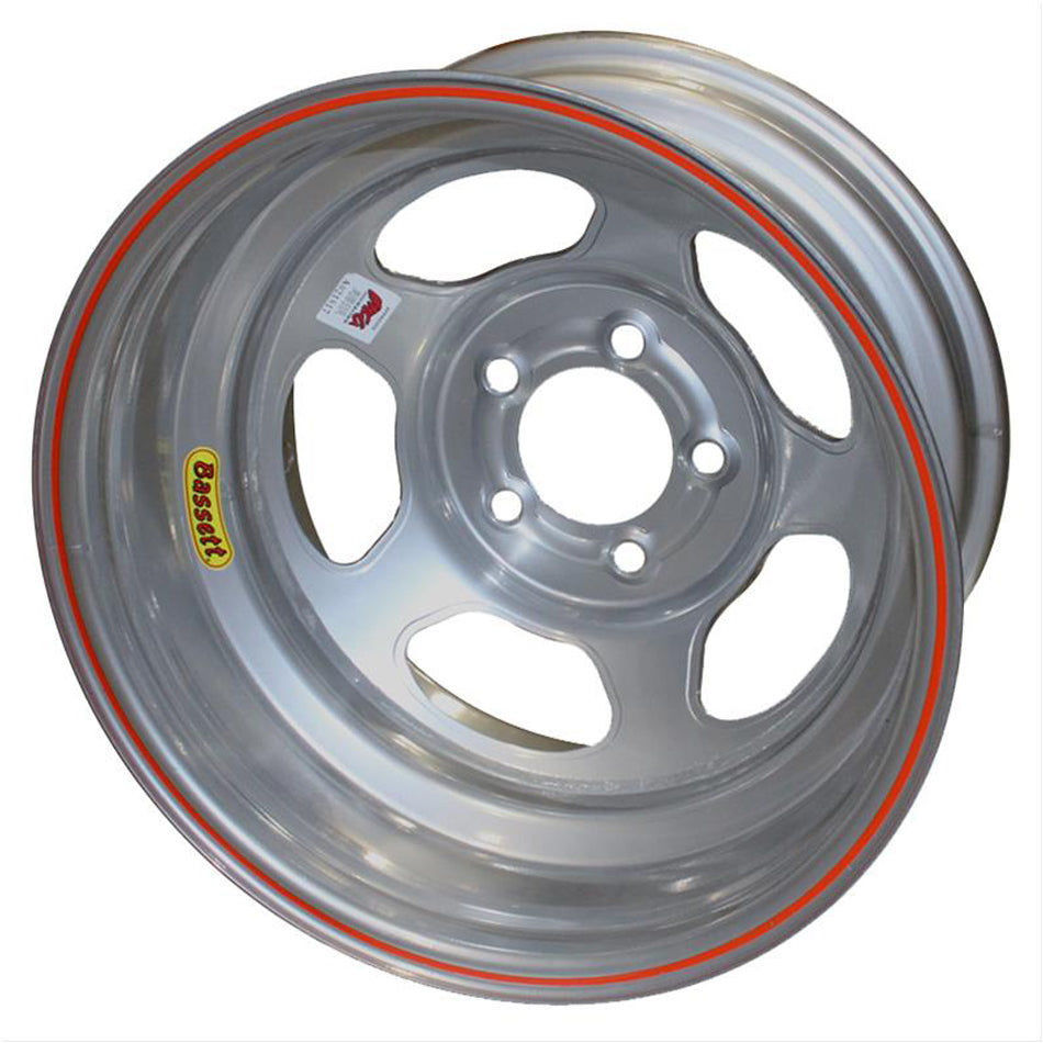 Bassett 15x8 IMCA Plata Inercia 5x4.50