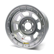 Cargar imagen en el visor de la galería, 15X8 IMCA B/Lock Wheel D-Hole Silver 5x5