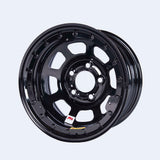 Bassett 15x8 IMCA B/Lock Wheel Black D-Hole 5x5