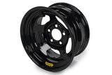 Bassett Wheel 15x8 Black Inerita 5x5 w/ Mudcover Tabs