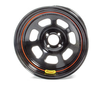 Cargar imagen en el visor de la galería, Bassett Wheel 15x8 D-Hole 4x100 mm 4in BS Black