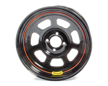 Cargar imagen en el visor de la galería, Wheel 15x8 D-Hole 4x100 mm 5in BS Black