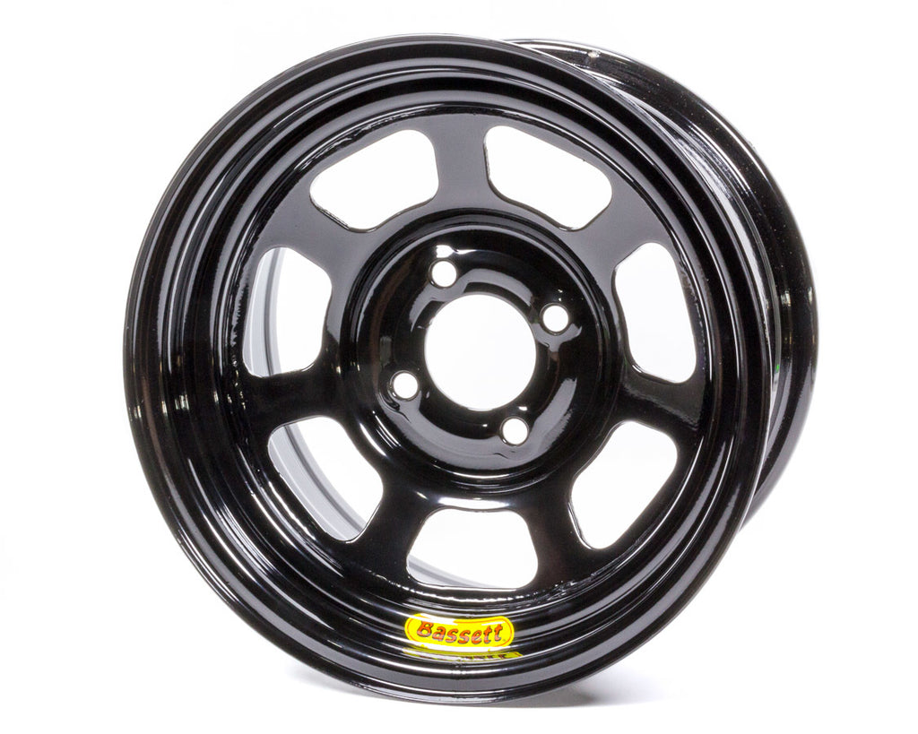 13x7 4x100mm 4in BS Black