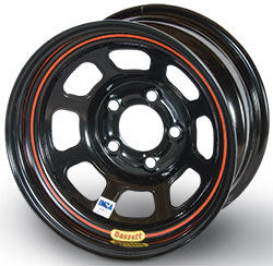 Bassett Wheel 13X7 4X4.5 4in BS Black D-Hole