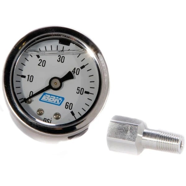 BBK Performance Parts Fuel Pressure Gauge - 0-60psi - Liquid Filled