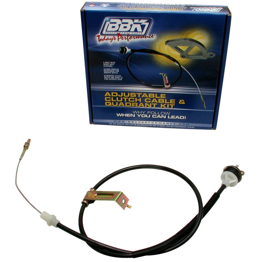 BBK Performance Parts Adjustable Clutch Cable - 79-95 Mustang