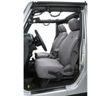 Seat Covers - 13-18 Wrangler JK; Front (Charcoal)