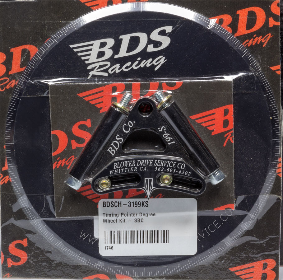 Blower Drive ServiceTiming Pointer Degree Wheel Kit - SBC