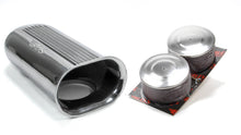 Load image into Gallery viewer, Blower Drive ServicePolished Aluminum Dual Carb Scoop w/Air Filters