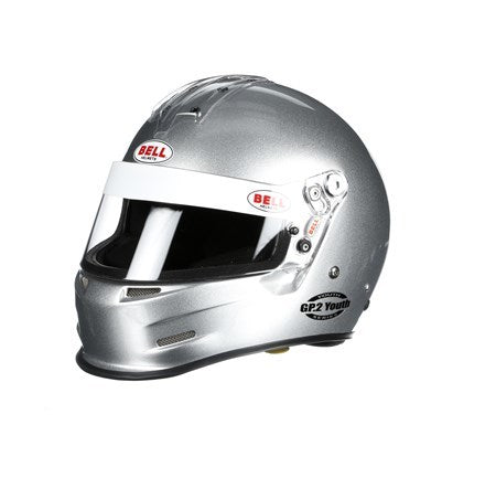 BellGP2 Youth Helmet Silver 4XS SFI24.1-15