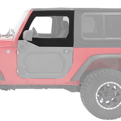 BestopUpper Fabric Half Doors Jeep 07-18 Wrangler JK