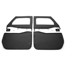 Cargar imagen en el visor de la galería, Full 2-Piece Fabric Door Jeep 18-20 Wrangler JL