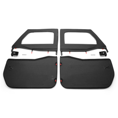 Bestop Full 2-Piece Fabric Door Jeep 18-20 Wrangler JL