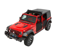 Load image into Gallery viewer, BestopSunrider Hardtop 18-   J eep Wrangler Black Twill