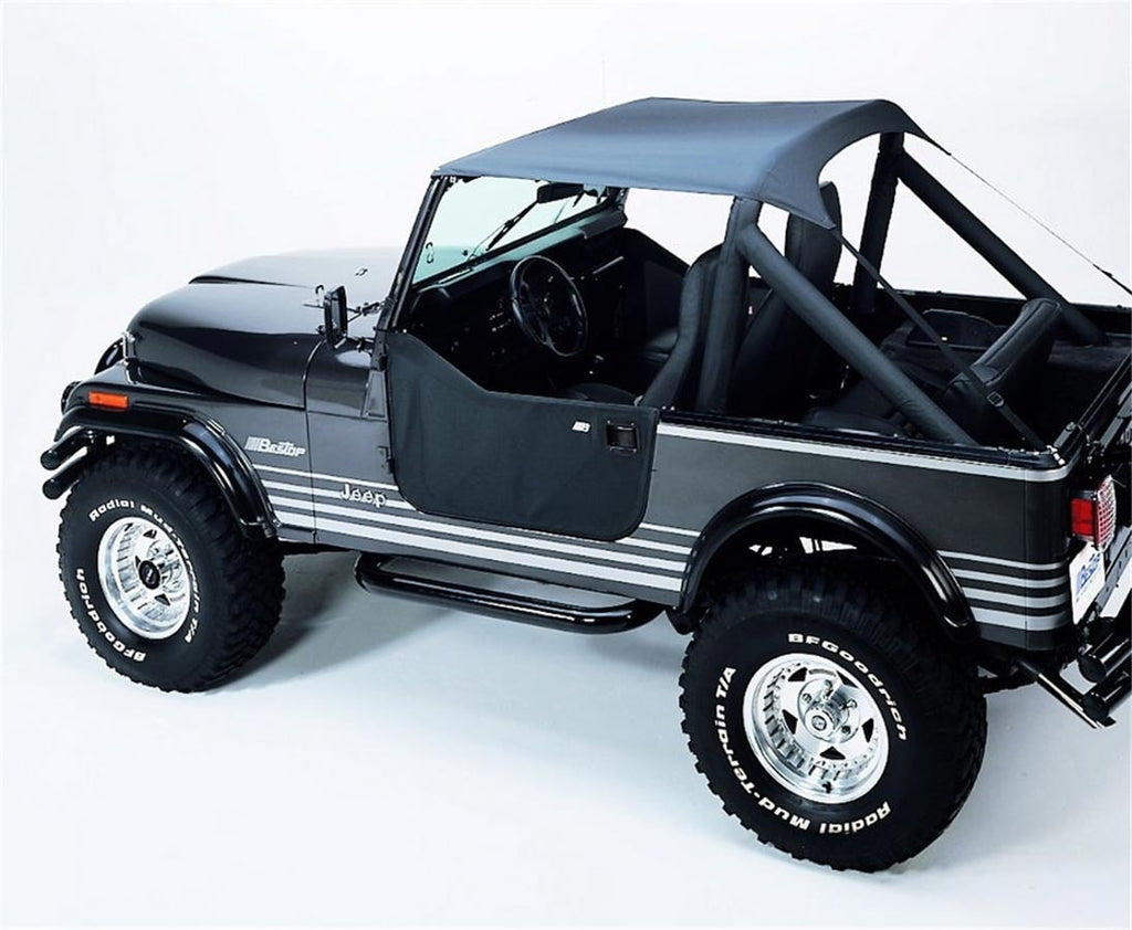 Bestop 76-86 Jeep CJ7 Charcoal Traditional Bikini