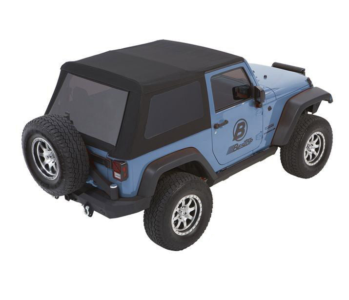 Bestop Trektop NX Glide Sarga Negra 07- Wrangler 2Dr