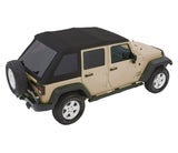 Bestop Trektop NX Glide Sarga Negra 07- Wrangler 4Dr