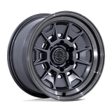 BR021 17X9 6X5.5 M-GNMTL GY-LP -38MM