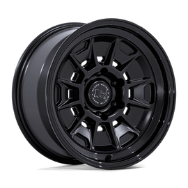 BR021 17X8.5 6X5.5 M-BLK GB-LP -10MM