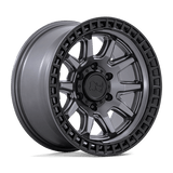 Black Rhino Wheels BR001 17X8.5 5X5.0 M-GNMTL BLK-LP 0MM