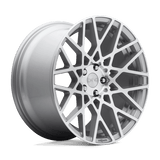 R110 18X8.5 5X112 GL-SLVR-MACH 35MM