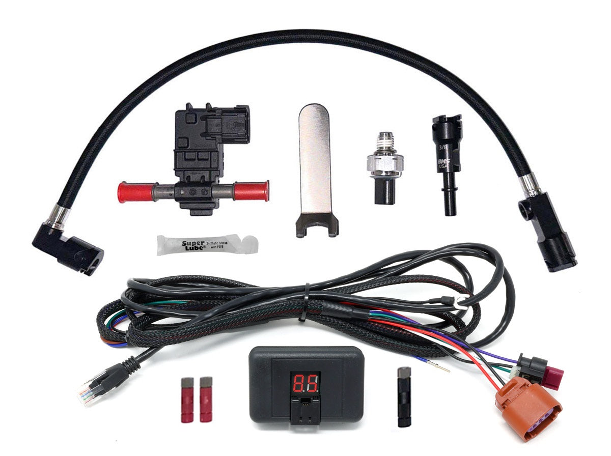 BMW F Chassis Rear Mount CANbus Flex Fuel & Low Fuel Pressure Sensor Kit for N20, N55, & S55 - view 2