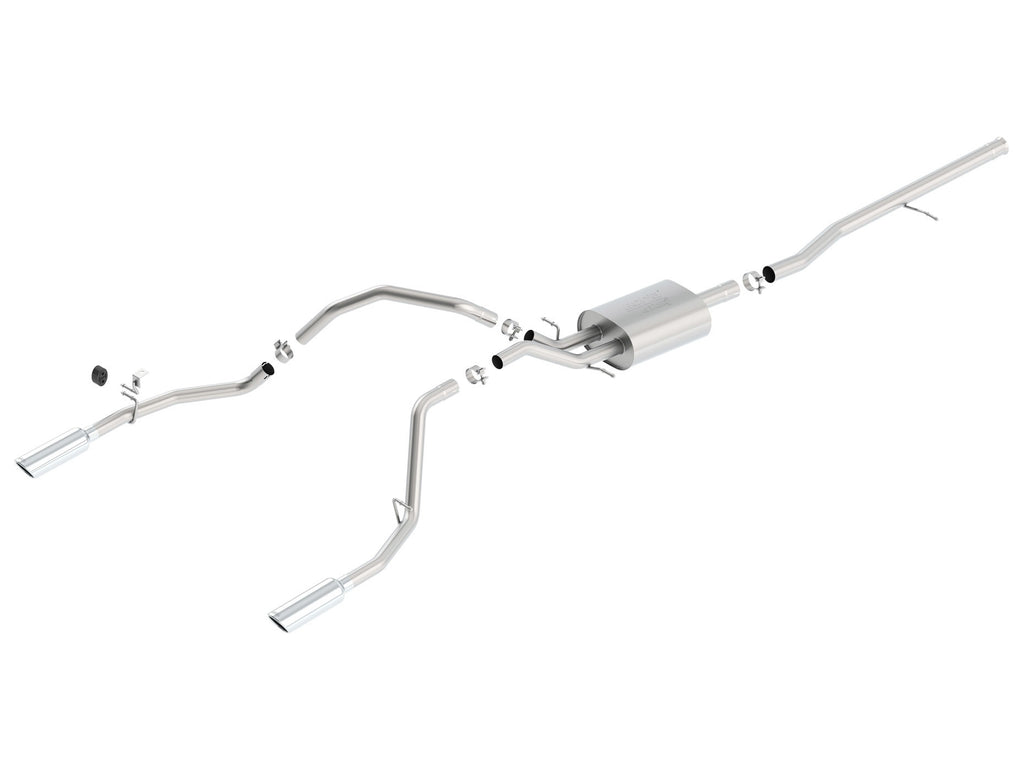 Borla 14-    GM P/U 5.3L Cat Back Exhaust Kit