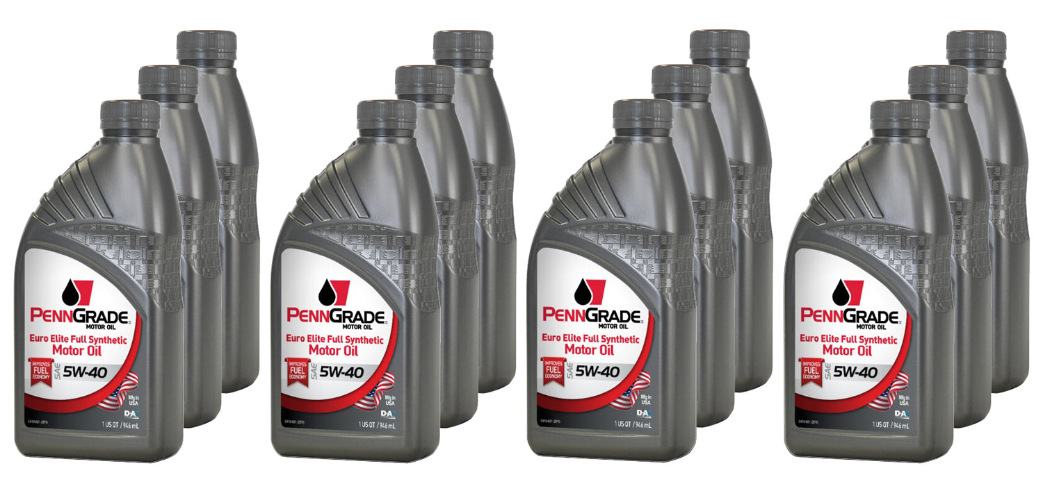 PennGrade PennGrade Euro Elite 5w40 Case 12 x 1 Quart