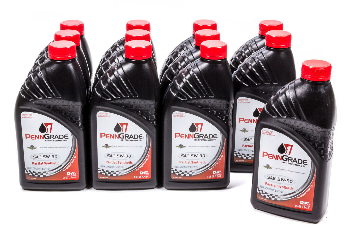PennGrade 5w30 Racing Oil Cs/12-Qt Partial Synthetic