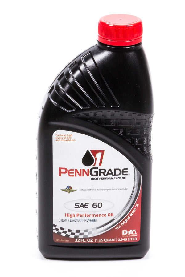 PennGrade 60w Racing Oil 1 Qt