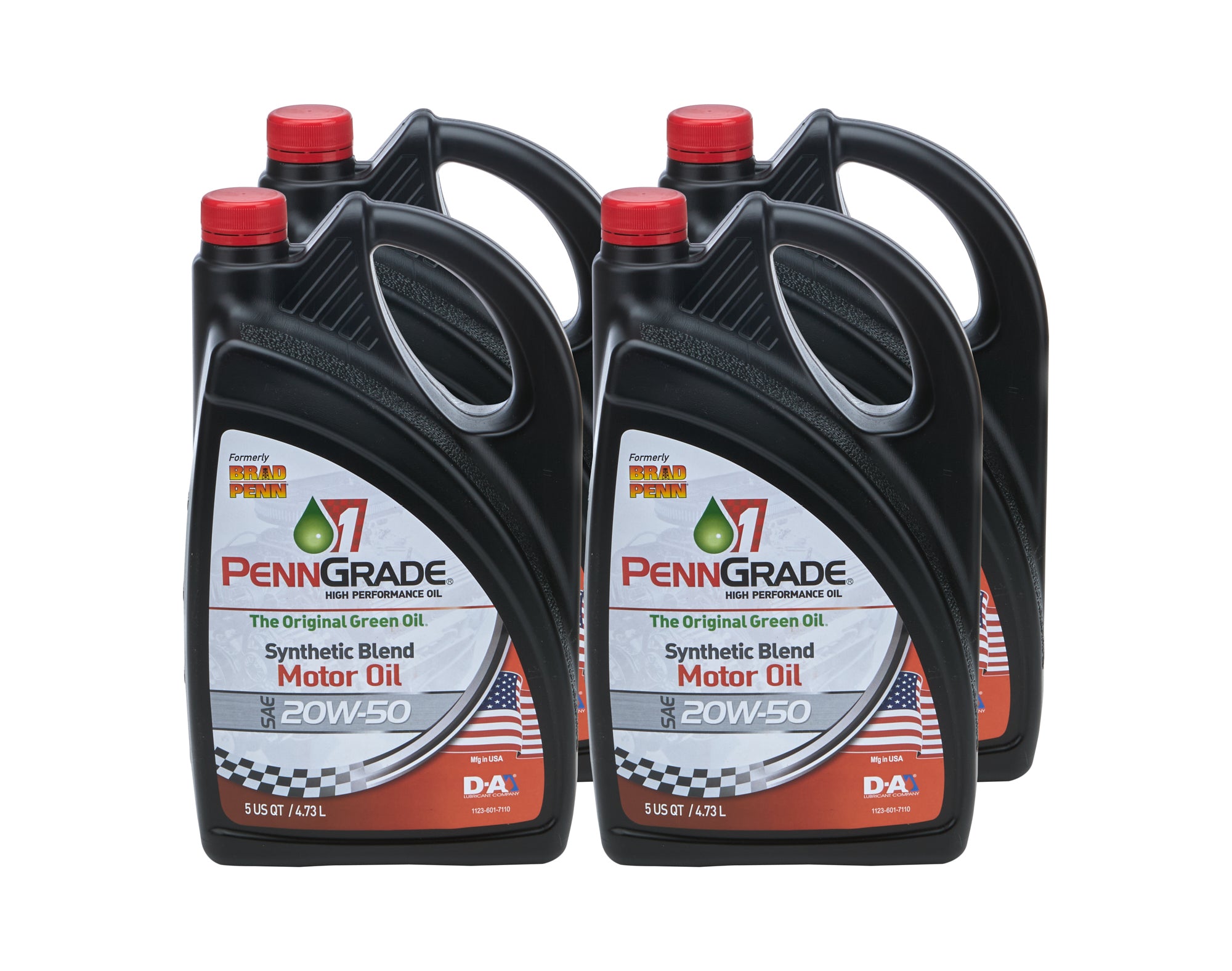 PennGrade 20w50 Racing Oil Case 4 x 5 Quart Bottles