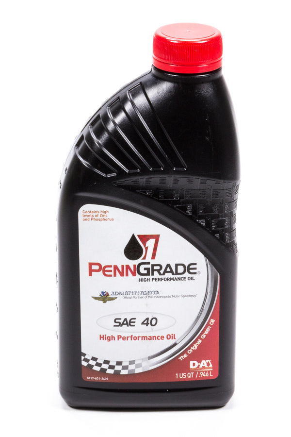 PennGrade 40w Racing Oil 1 Qt