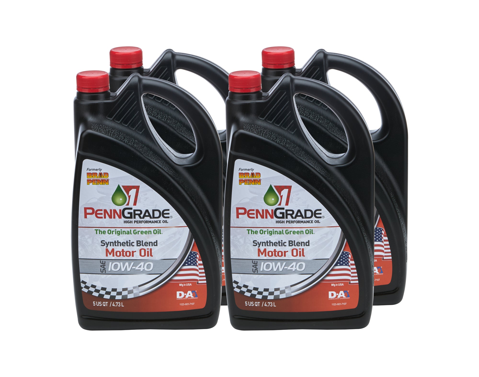 PennGrade 10w40 Racing Oil Case 4 x 5 Quart Bottles