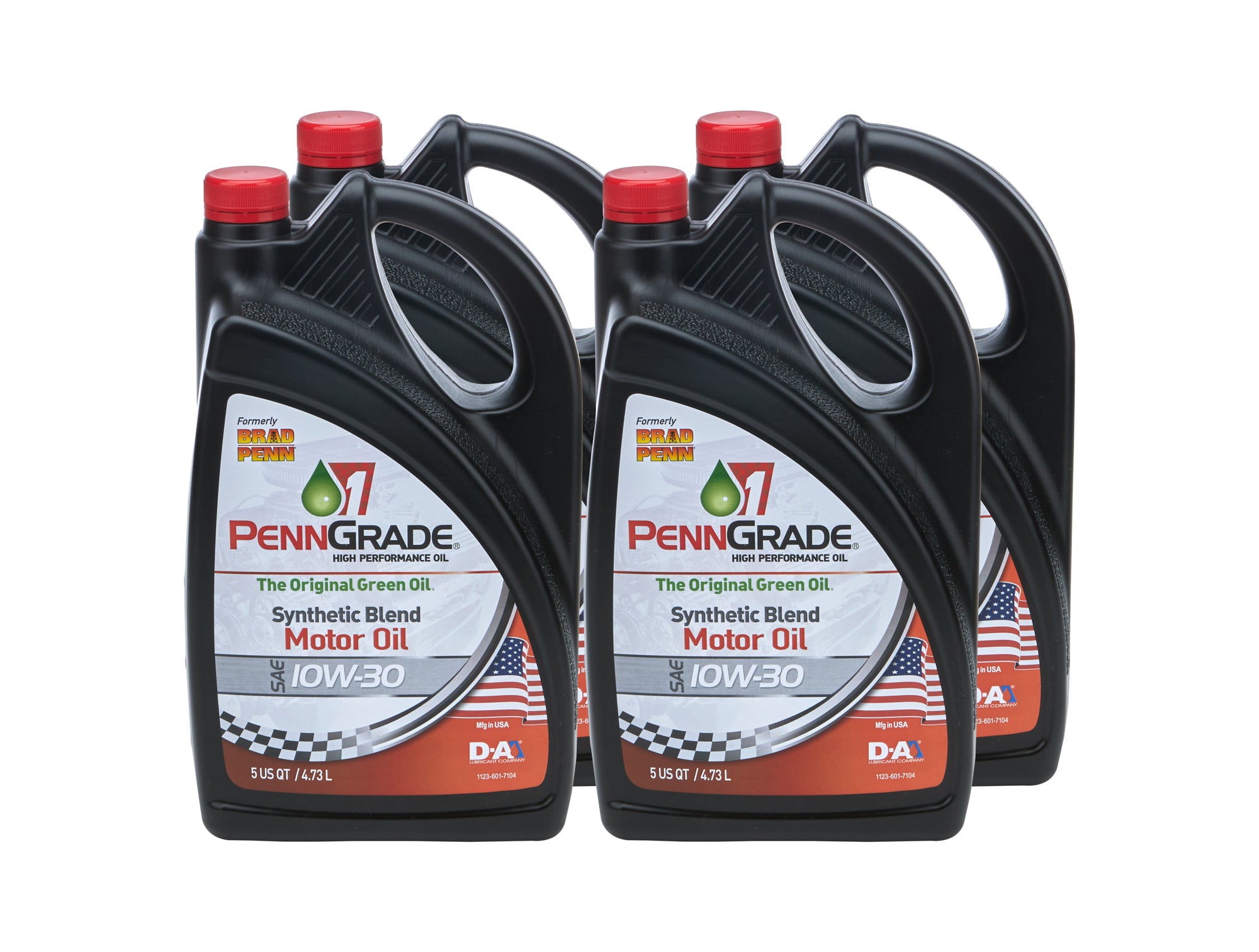 PennGrade 10w30 Racing Oil Case 4 x 5 Quart Bottles