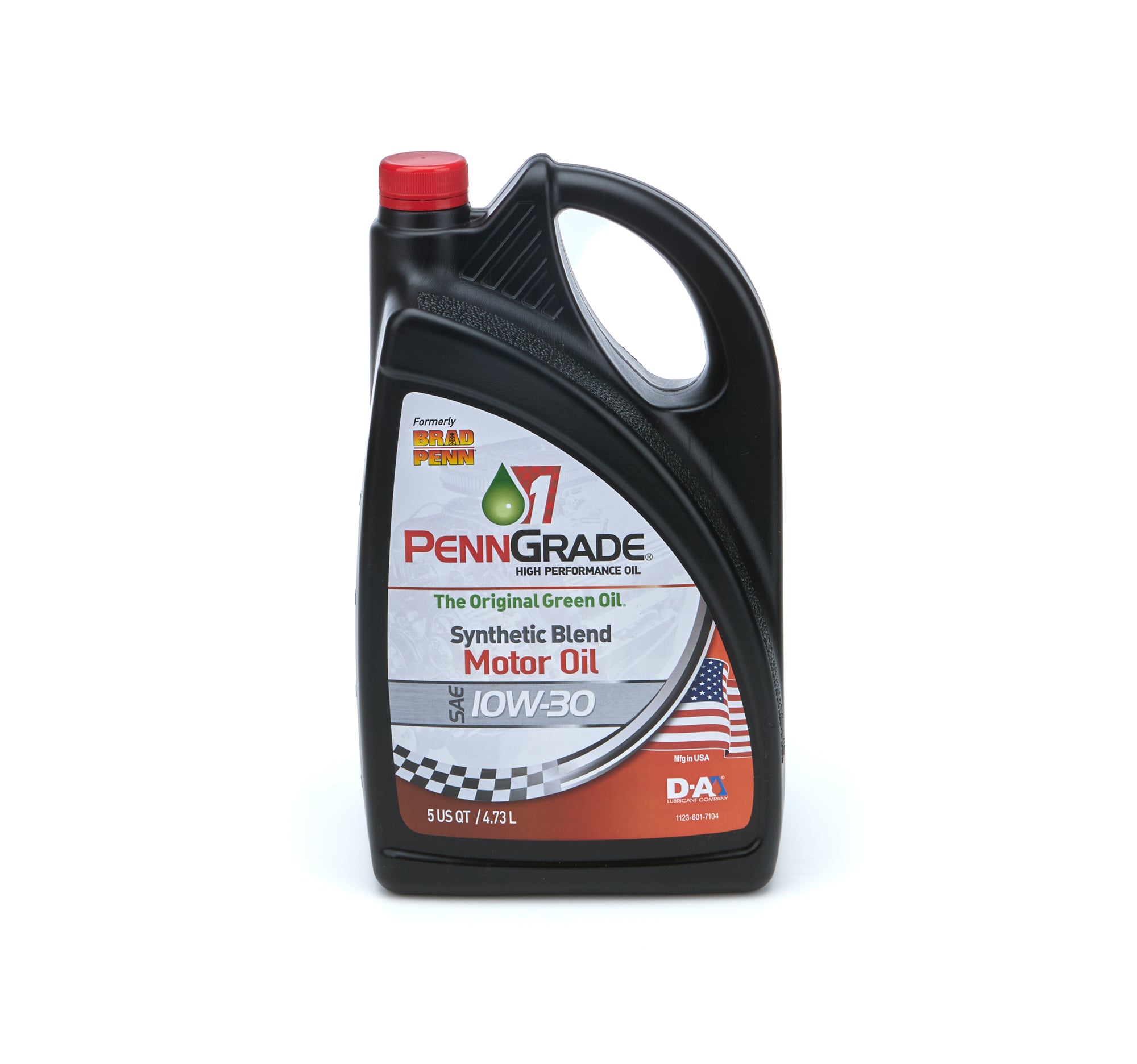 PennGrade 10w30 Racing Oil 5Qt Bottle