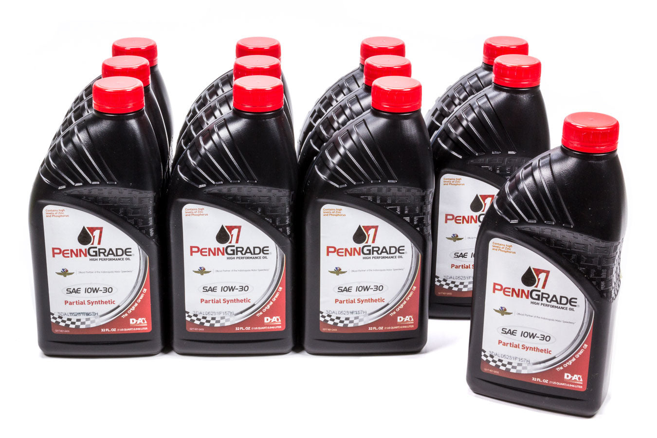 PennGrade 10w30 Racing Oil Cs/12Qt Partial Synthetic