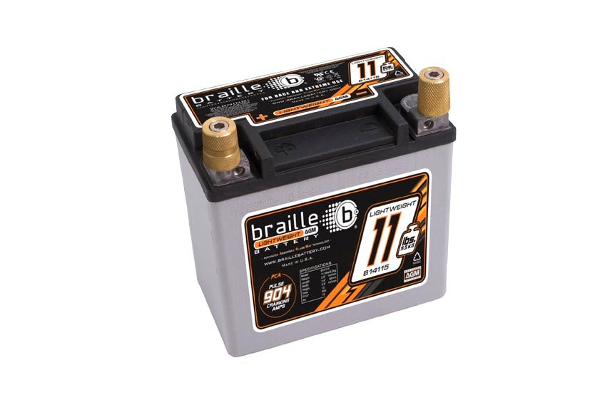 Braille Battery Racing Battery 11.5lbs 904 PCA 5.8x3.3x5.8