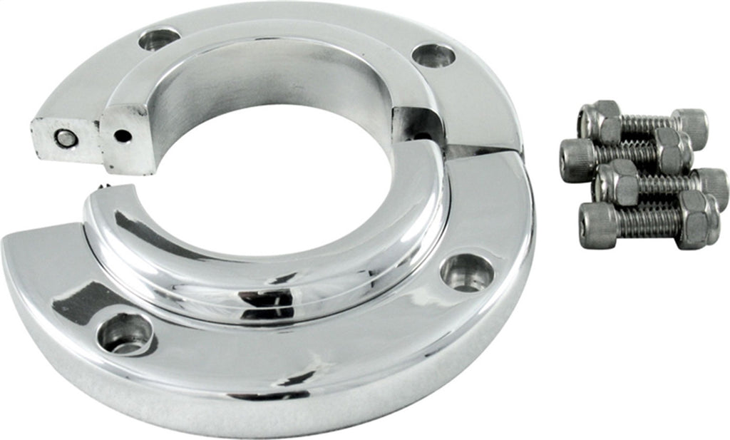 Split Swivel Floor Mount For 2in Column Polished