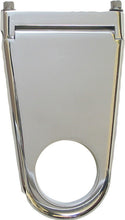 Cargar imagen en el visor de la galería, Columna Borgeson con caída; estilo en blanco; columna de 2 pulgadas x caída de 2 pulgadas; aluminio pulido