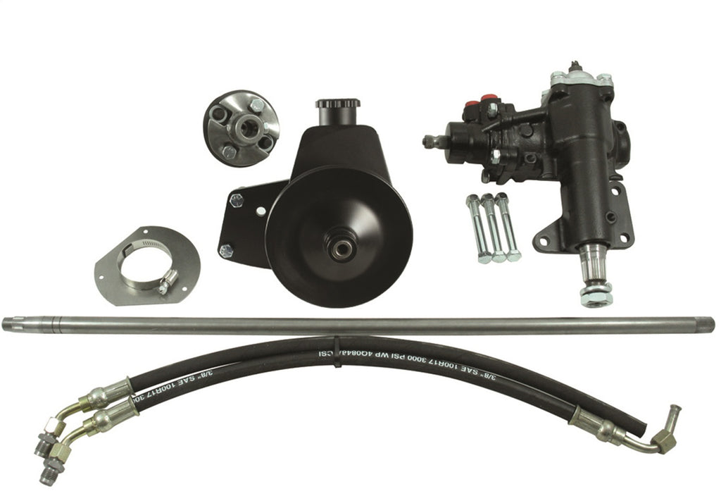 Borgeson P/S Conversion Kit; Fits 65-66 Mustang with Manual Steering and 289/302/351W V-8