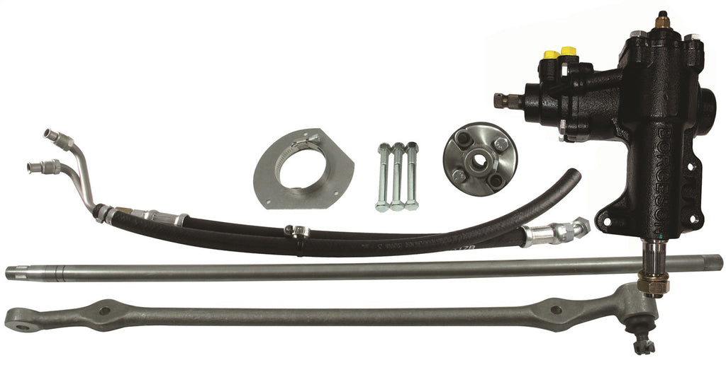 Borgeson P/S Conversion Kit; Fits 65-66 Mustang with Factory Power Steering and 289 V-8