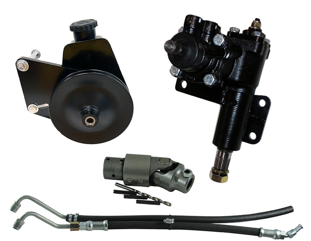 Borgeson P/S Conversion Kit; Fits 62-72 Mopars with 1-1/8" pitman shaft and 383/440 V-8